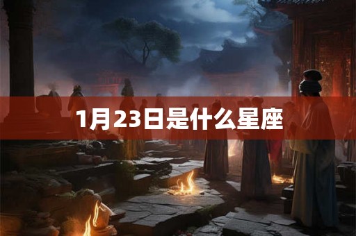 1月23日是什么星座