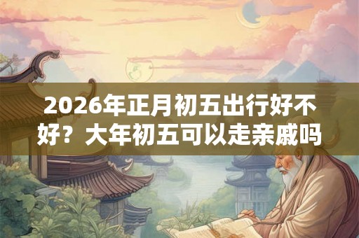 2026年正月初五出行好不好?大年初五可以走亲戚吗? 2026年正月初五出行好不好?大年初五可以走亲戚吗?