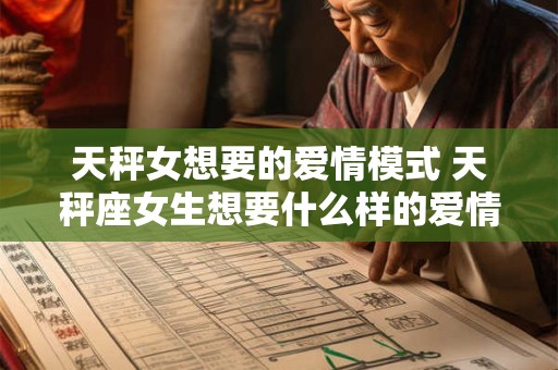 天秤女想要的爱情模式 天秤座女生想要什么样的爱情 天秤女想要的爱情模式 天秤座女生想要什么样的爱情