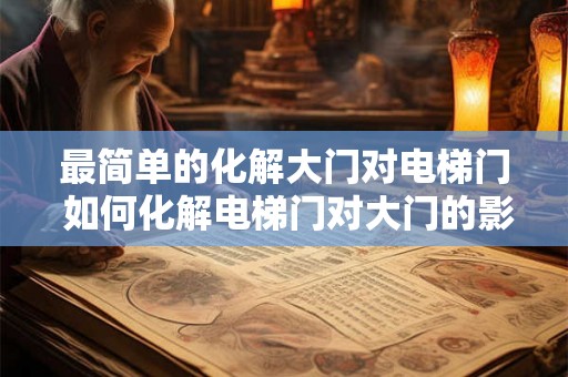 最简单的化解大门对电梯门 如何化解电梯门对大门的影响