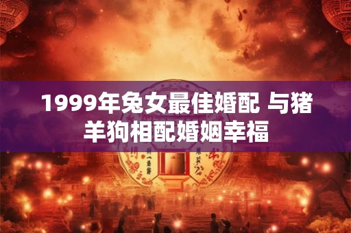 1999年兔女最佳婚配 与猪羊狗相配婚姻幸福 1999年兔女最佳婚配 与猪羊狗相配婚姻幸福