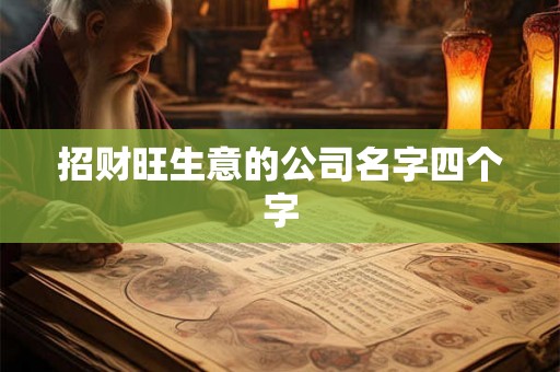 招财旺生意的公司名字四个字