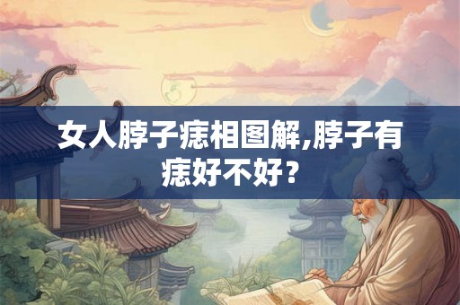 女人脖子痣相图解,脖子有痣好不好？