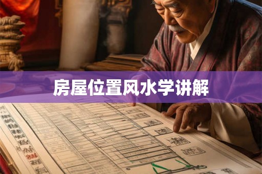 房屋位置风水学讲解 房屋位置风水学讲解