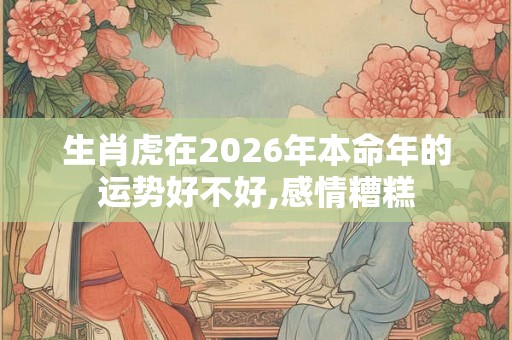 生肖虎在2026年本命年的运势好不好,感情糟糕