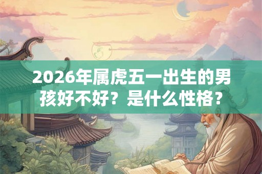2026年属虎五一出生的男孩好不好?是什么性格? 2026年属虎五一出生的男孩好不好?是什么性格?