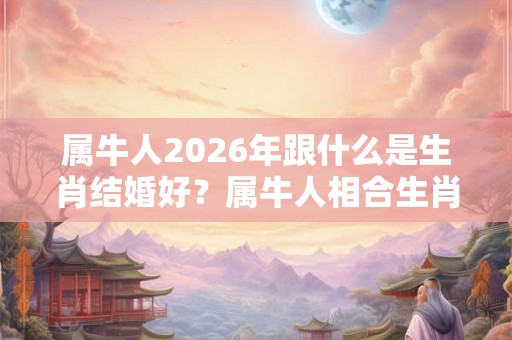 属牛人2026年跟什么是生肖结婚好？属牛人相合生肖