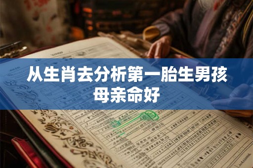 从生肖去分析第一胎生男孩母亲命好
