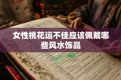 女性桃花运不佳应该佩戴哪些风水饰品 女性桃花运不佳应该佩戴哪些风水饰品