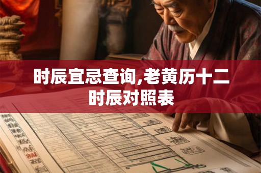 时辰宜忌查询,老黄历十二时辰对照表 时辰宜忌查询,老黄历十二时辰对照表