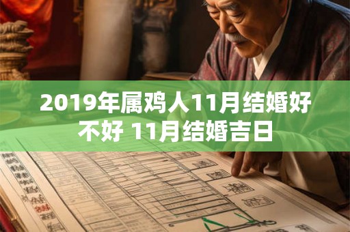 2019年属鸡人11月结婚好不好 11月结婚吉日