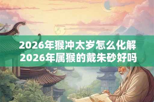2026年猴冲太岁怎么化解 2026年属猴的戴朱砂好吗