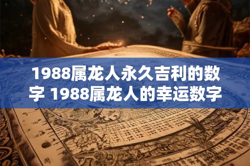 1988属龙人永久吉利的数字 1988属龙人的幸运数字 1988属龙人永久吉利的数字 1988属龙人的幸运数字