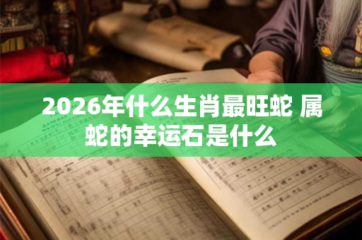 2026年什么生肖最旺蛇 属蛇的幸运石是什么