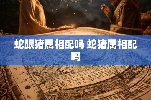 蛇跟猪属相配吗 蛇猪属相配吗