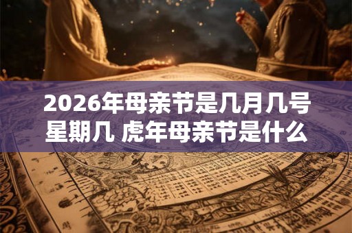 2026年母亲节是几月几号星期几 虎年母亲节是什么时候