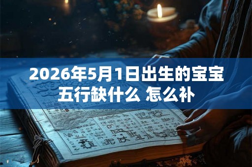 2026年5月1日出生的宝宝五行缺什么 怎么补