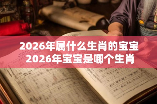 2026年属什么生肖的宝宝 2026年宝宝是哪个生肖