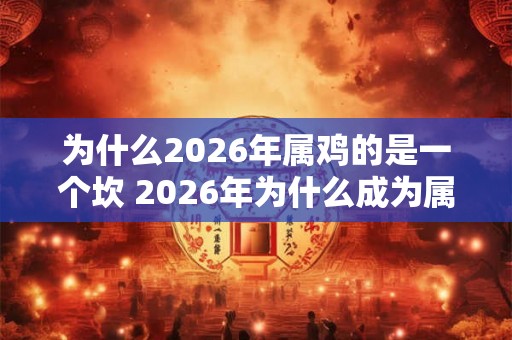 为什么2026年属鸡的是一个坎 2026年为什么成为属鸡人的一个难点