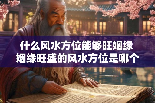 什么风水方位能够旺姻缘 姻缘旺盛的风水方位是哪个