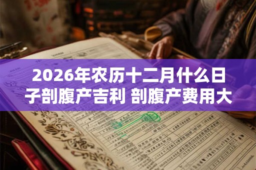 2026年农历十二月什么日子剖腹产吉利 剖腹产费用大概多少