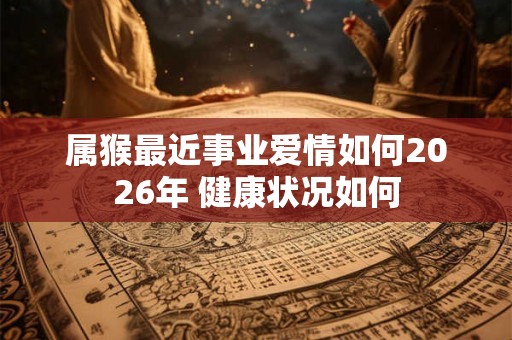 属猴最近事业爱情如何2026年 健康状况如何