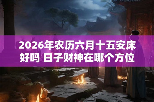 2026年农历六月十五安床好吗 日子财神在哪个方位