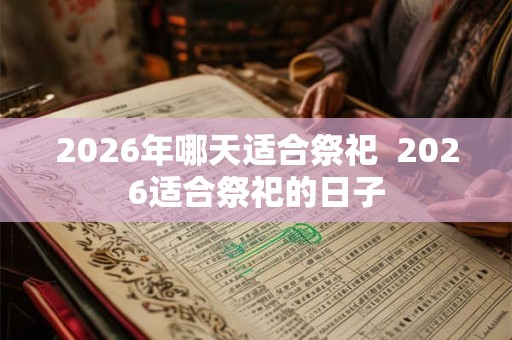 2026年哪天适合祭祀  2026适合祭祀的日子