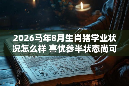 2026马年8月生肖猪学业状况怎么样 喜忧参半状态尚可