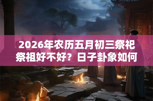 2026年农历五月初三祭祀祭祖好不好？日子卦象如何？