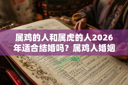 属鸡的人和属虎的人2026年适合结婚吗？属鸡人婚姻运势如何？