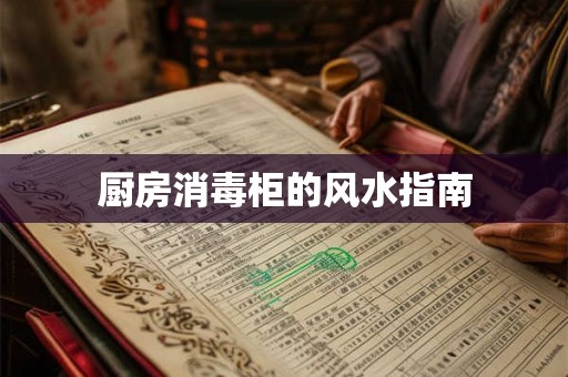 厨房消毒柜的风水指南