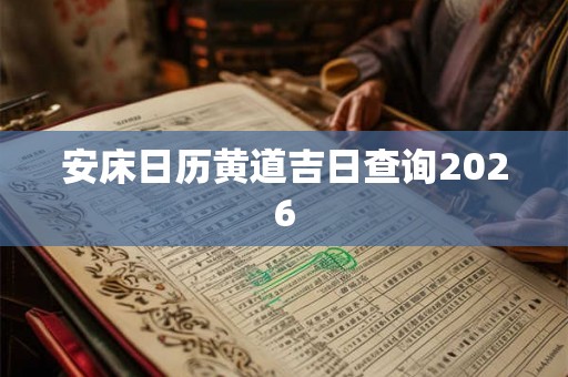 安床日历黄道吉日查询2026 安床日历黄道吉日查询2026