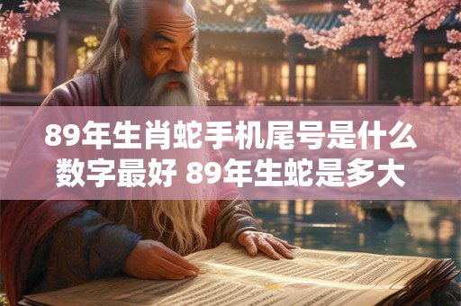 89年生肖蛇手机尾号是什么数字最好 89年生蛇是多大
