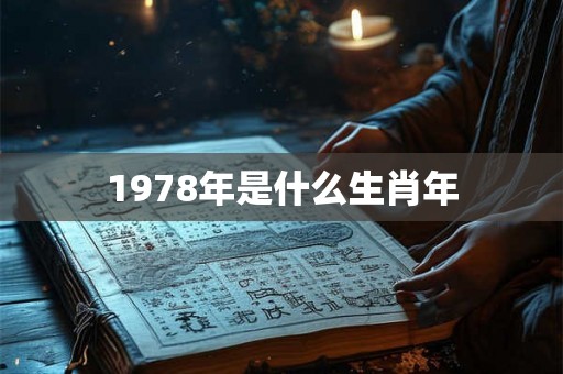 1978年是什么生肖年 1978年是什么生肖年