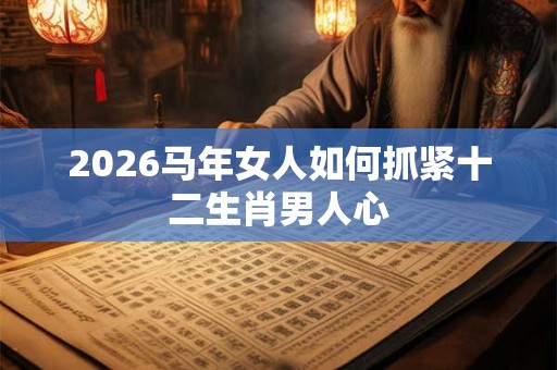2026马年女人如何抓紧十二生肖男人心