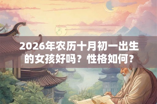 2026年农历十月初一出生的女孩好吗？性格如何？