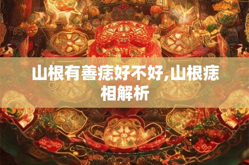 山根有善痣好不好,山根痣相解析
