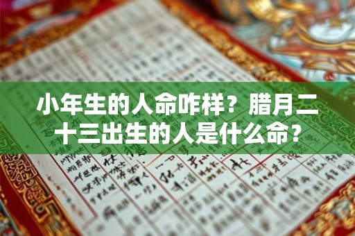 小年生的人命咋样?腊月二十三出生的人是什么命? 小年生的人命咋样?腊月二十三出生的人是什么命?