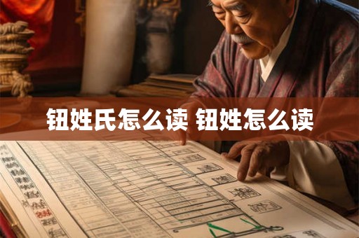 钮姓氏怎么读 钮姓怎么读 钮姓氏怎么读 钮姓怎么读