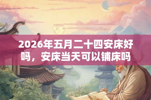 2026年五月二十四安床好吗，安床当天可以铺床吗