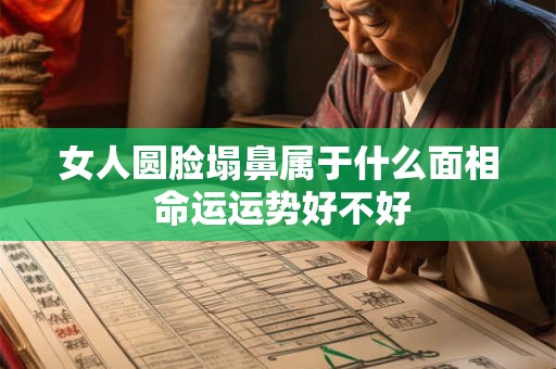 女人圆脸塌鼻属于什么面相 命运运势好不好 女人圆脸塌鼻属于什么面相 命运运势好不好