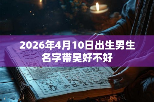 2026年4月10日出生男生名字带昊好不好 2026年4月10日出生男生名字带昊好不好