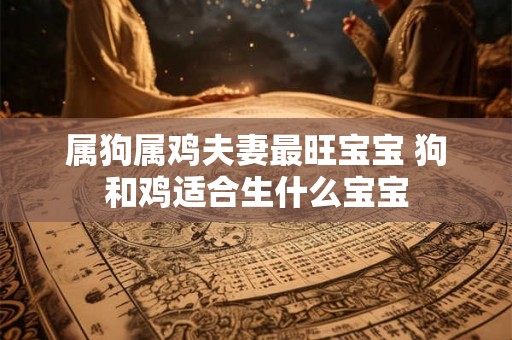 属狗属鸡夫妻最旺宝宝 狗和鸡适合生什么宝宝