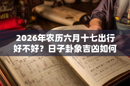 2026年农历六月十七出行好不好？日子卦象吉凶如何？