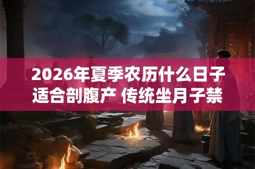 2026年夏季农历什么日子适合剖腹产 传统坐月子禁忌