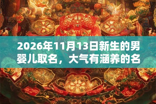 2026年11月13日新生的男婴儿取名,大气有涵养的名字推荐 2026年11月13日新生的男婴儿取名,大气有涵养的名字推荐