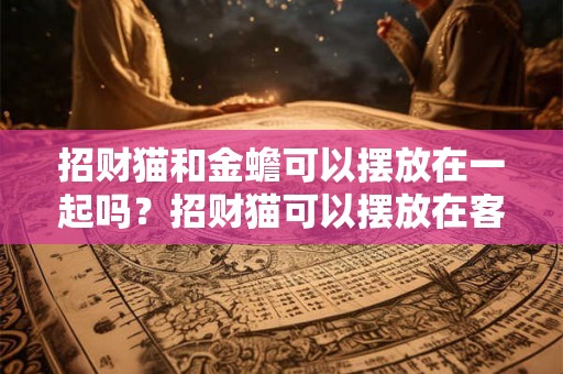 招财猫和金蟾可以摆放在一起吗?招财猫可以摆放在客厅吗? 招财猫和金蟾可以摆放在一起吗?招财猫可以摆放在客厅吗?