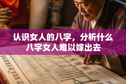 认识女人的八字，分析什么八字女人难以嫁出去