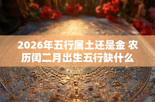 2026年五行属土还是金 农历闰二月出生五行缺什么